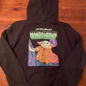 RARE size 12/14 (fits like youth M) H and M Mandalorian hoodie